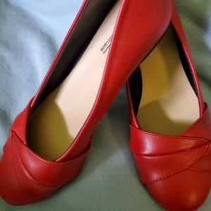 Agape Red loafers size 11